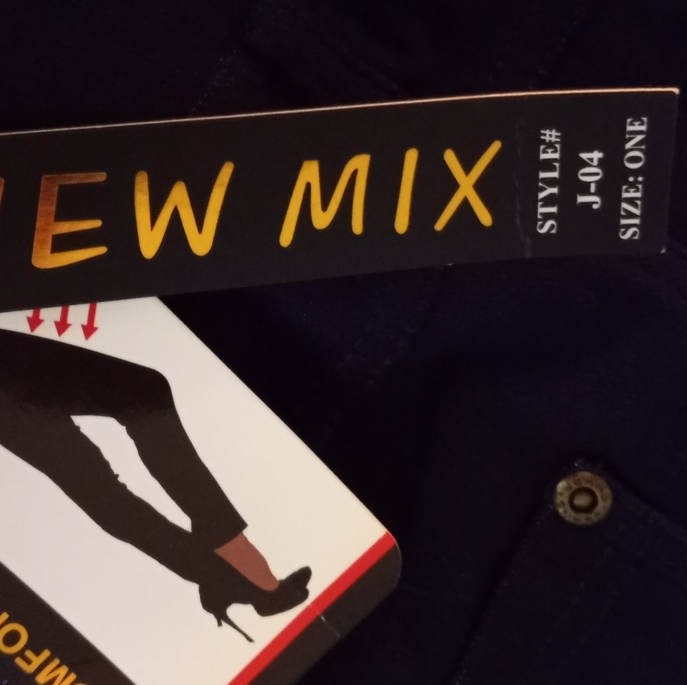 New Mix Leggings W/back pockets